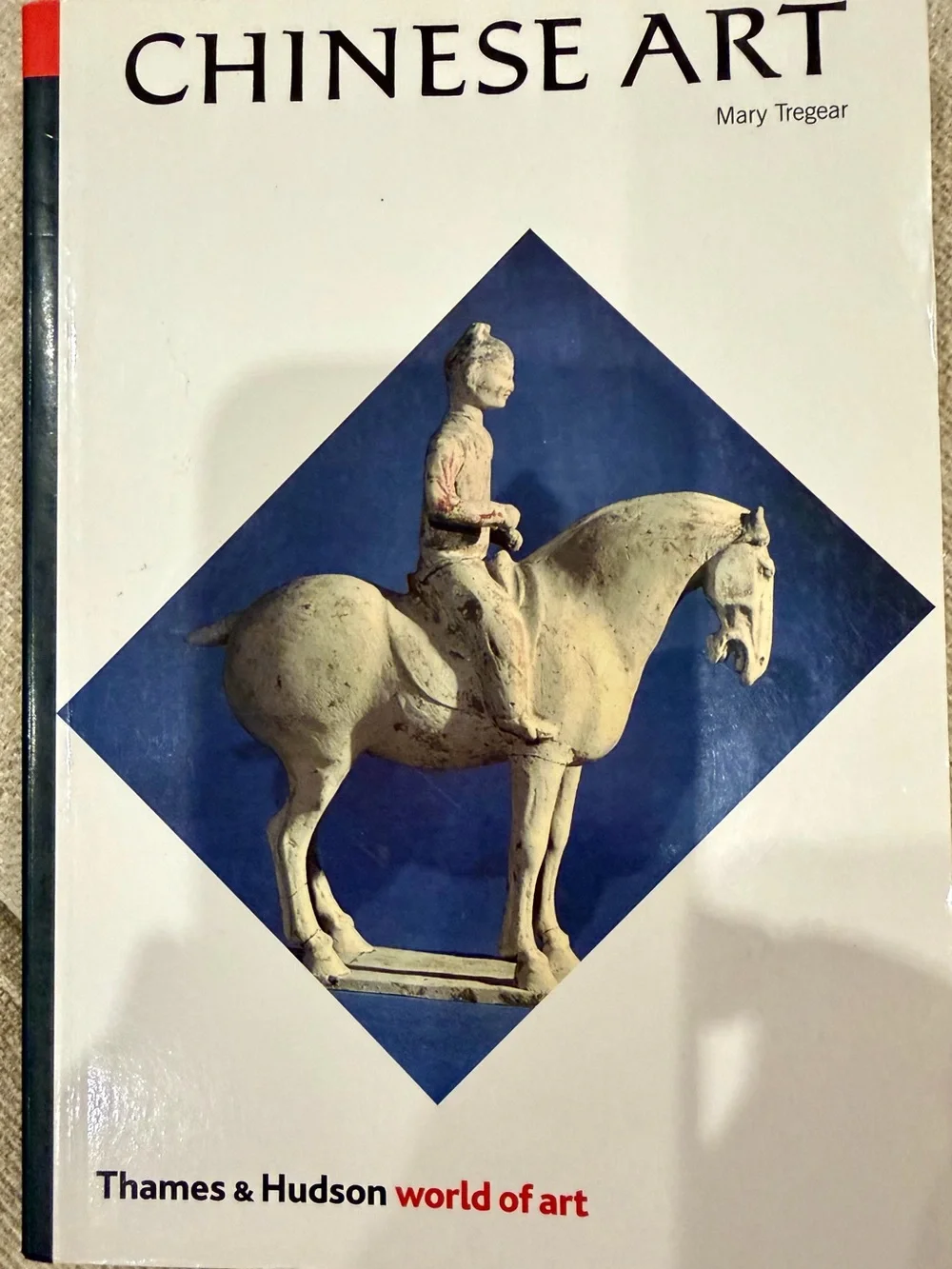 Chinese Art Book - White & Blue Cover by